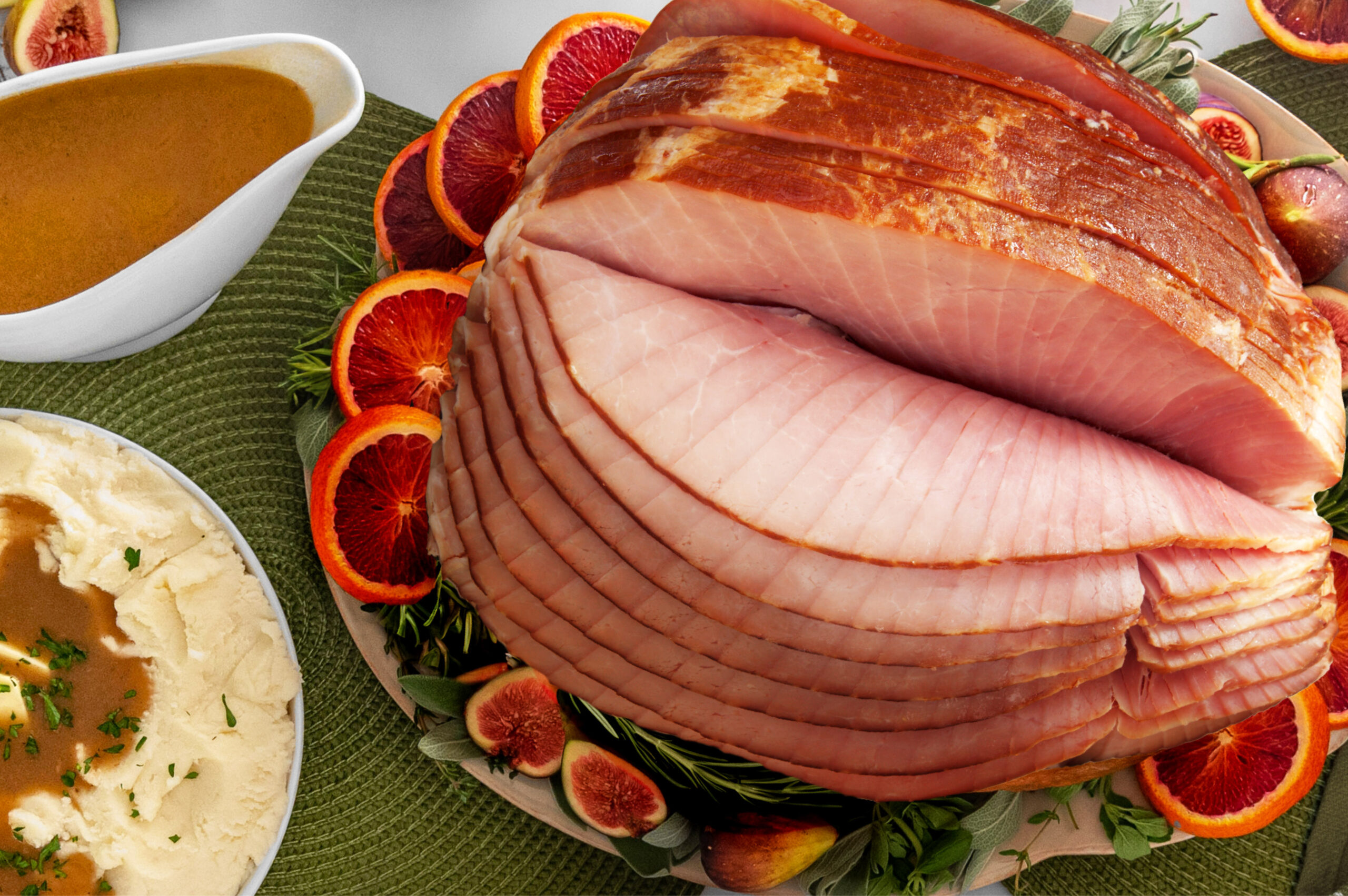 Honey Mustard Glazed Ham - Mollie Stone's Market - Specialty Natural Foods Grocery in the San Franci