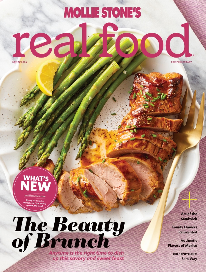 Real Food Magazine Spring 2024 Cover - click to view